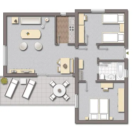 Ferienhaus Kastanie 46 - #127701 Holiday home